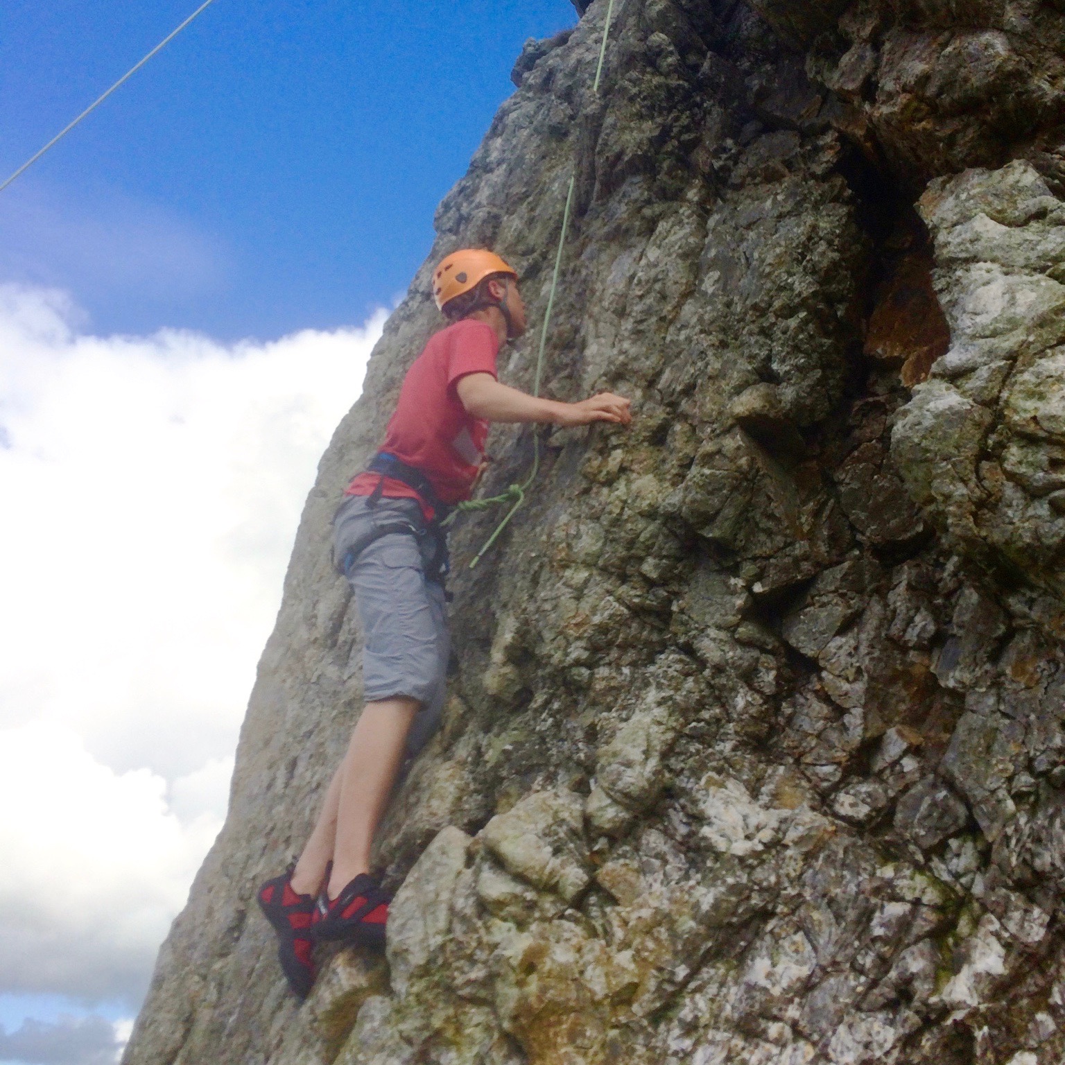 Rockclimbing